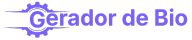 gerador de bio para instagram — logo
